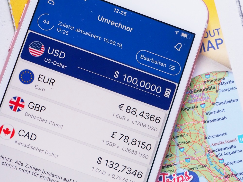 Reise Apps: XE