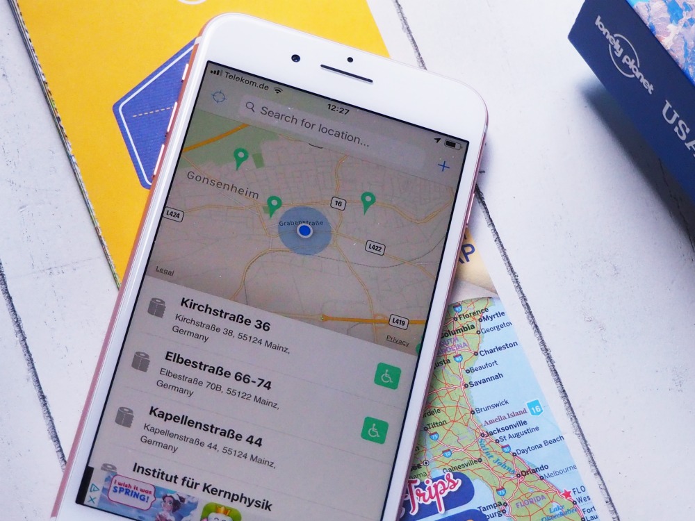 Reise Apps: Flush App