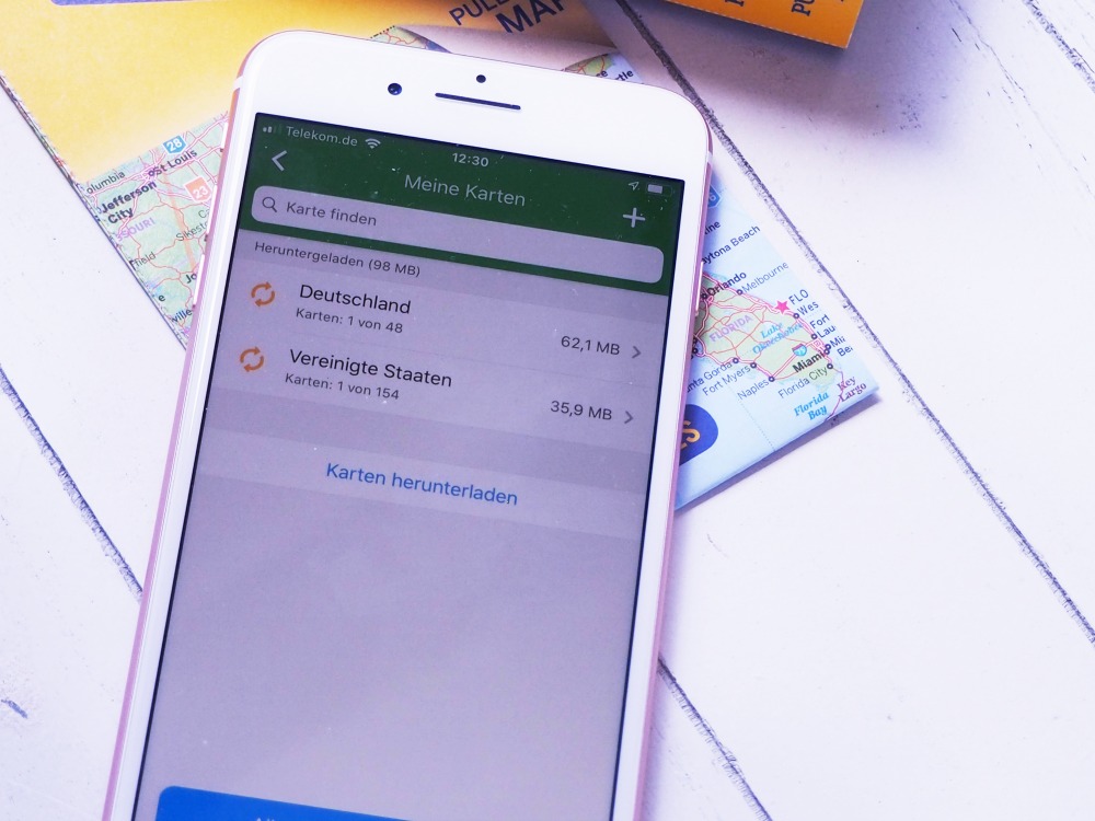 Reise Apps: Maps Me
