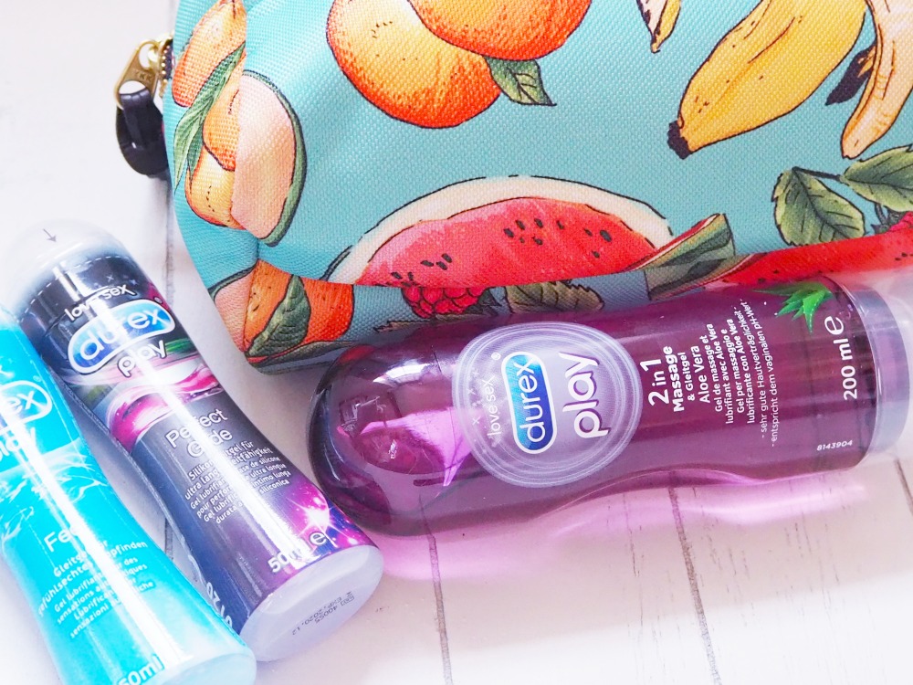 Durex Gleitgel aufräumen