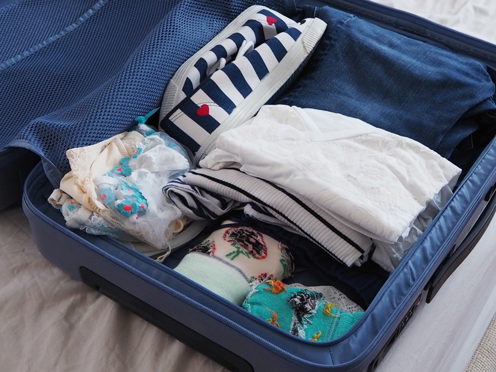 Koffer packen rollen