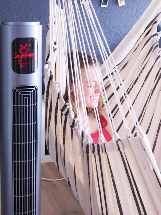 Schön kühl im Teenagerzimmer