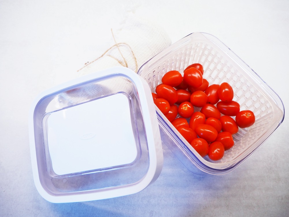 Lebensmittel umpacken