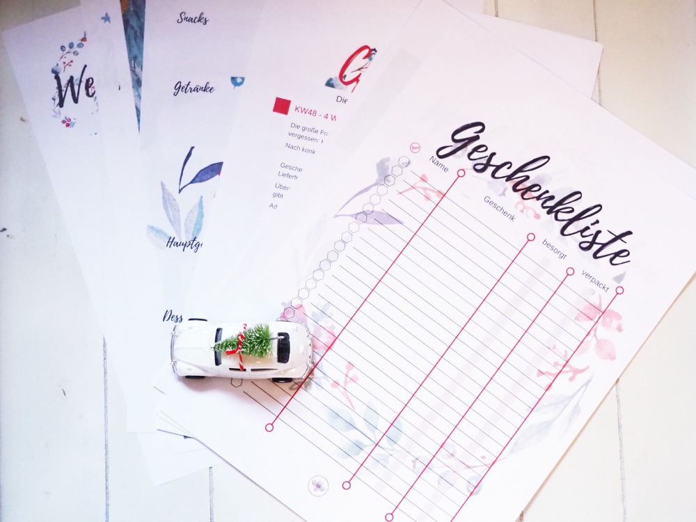 Checkliste Weihnachten kostenlos