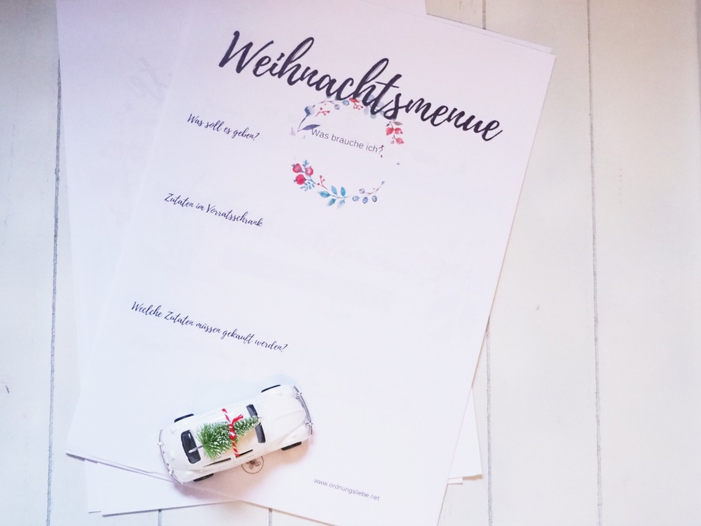 Checkliste Weihnachten kostenlos