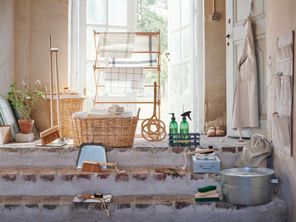 Mit Ikea den Haushalt natürlich sauber halten –  limitierte Kollektion BORSTAD ab Februar 2020