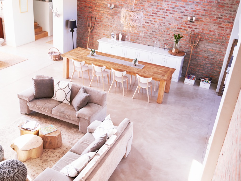 Wohnzimmer Frühjahrsputz