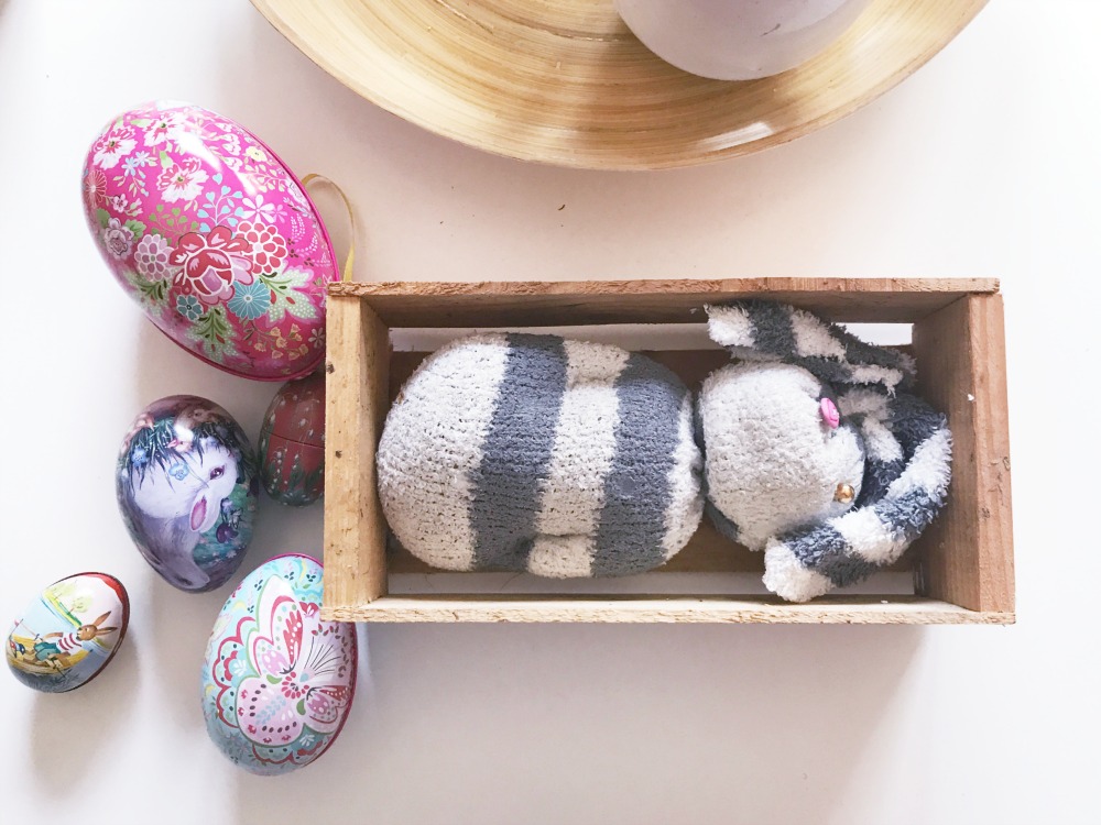 DIY Ostern Hase Socke