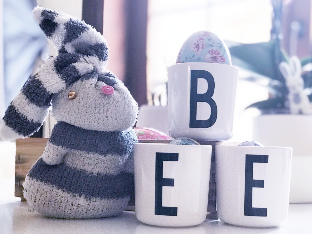 DIY Osterhase alte Socke