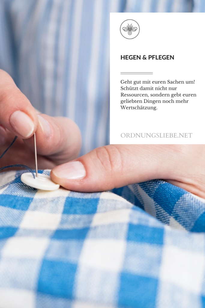 Nachhaltigkeit: Sachen reparieren