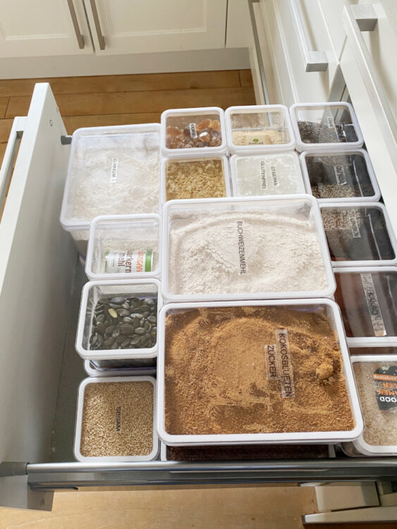 Lebensmittel umfüllen in Vorratsdosen – welche Vorratsdosen in welche Größen