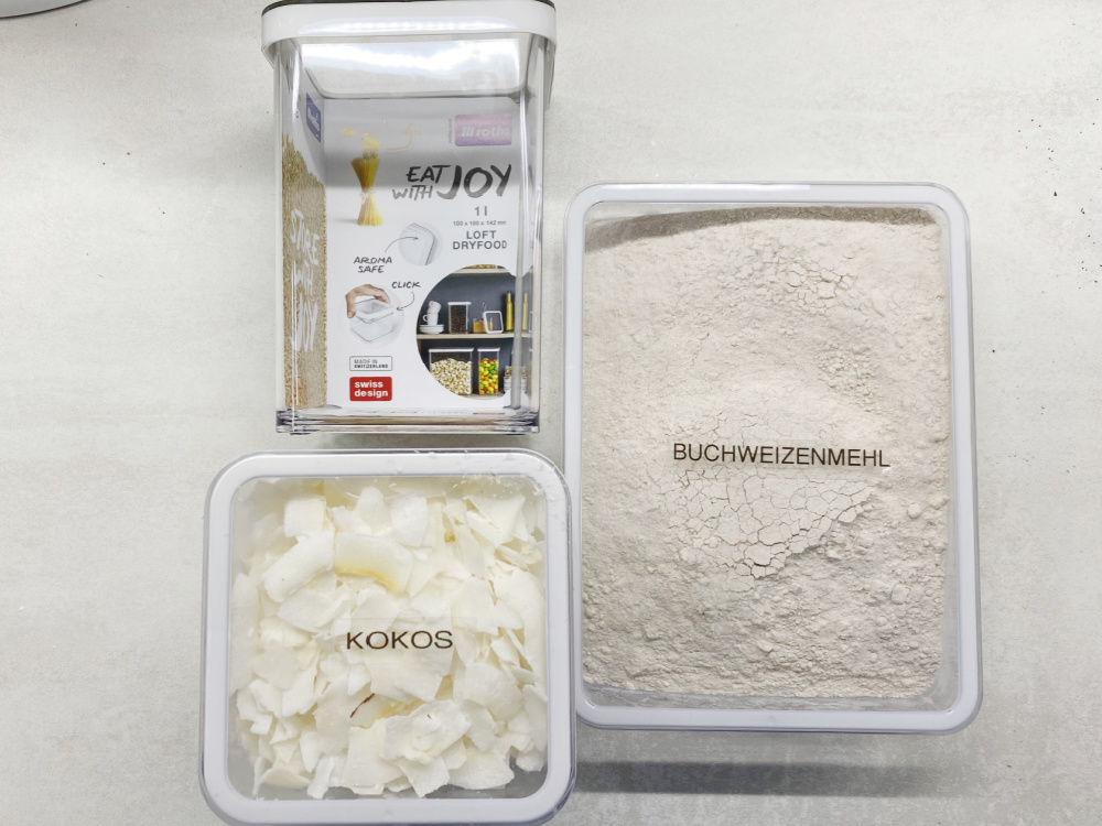 Vorratsdosen – welche Größen 