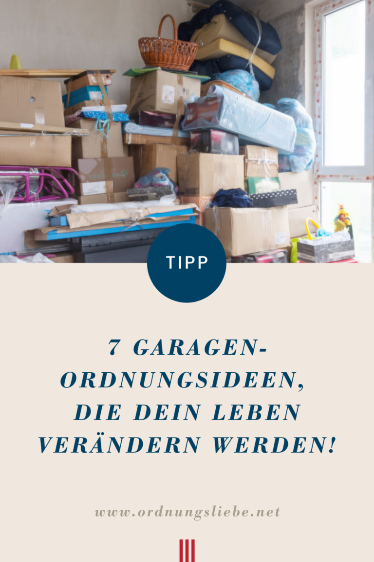 PIN Garage und Ordnung