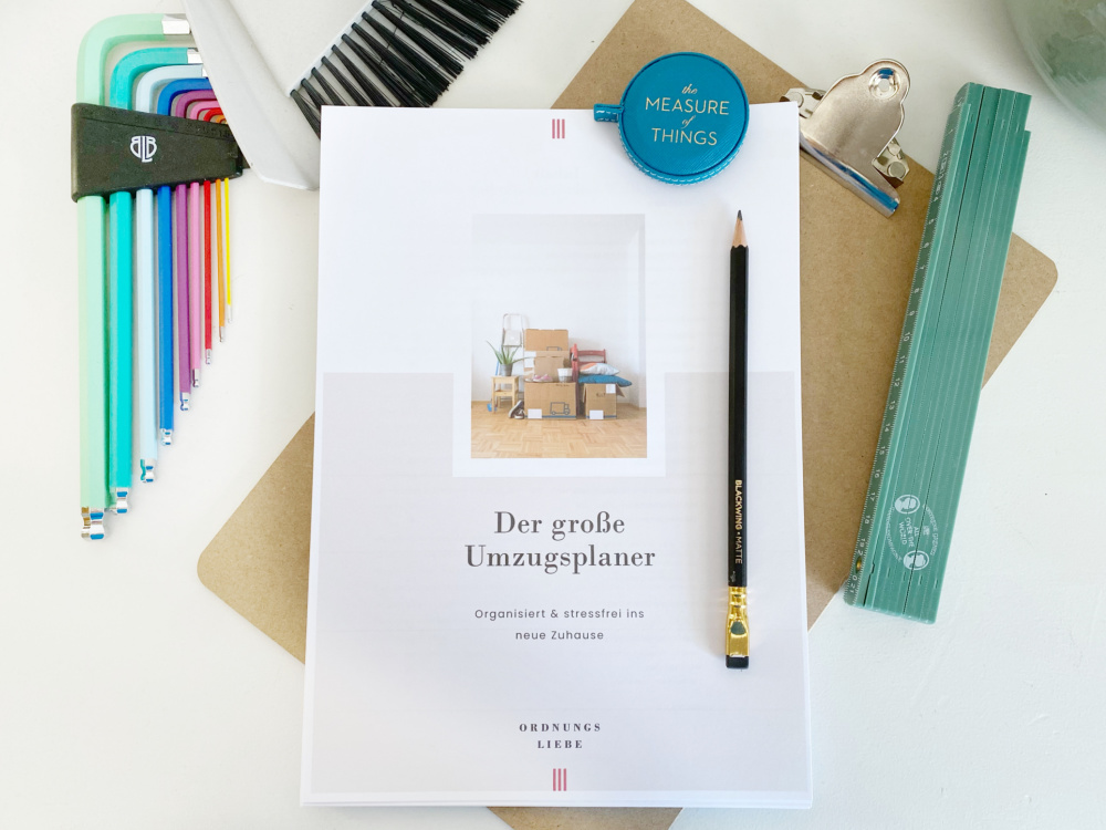 Der große Umzugsplaner: organisiert & stressfrei ins neue Zuhause