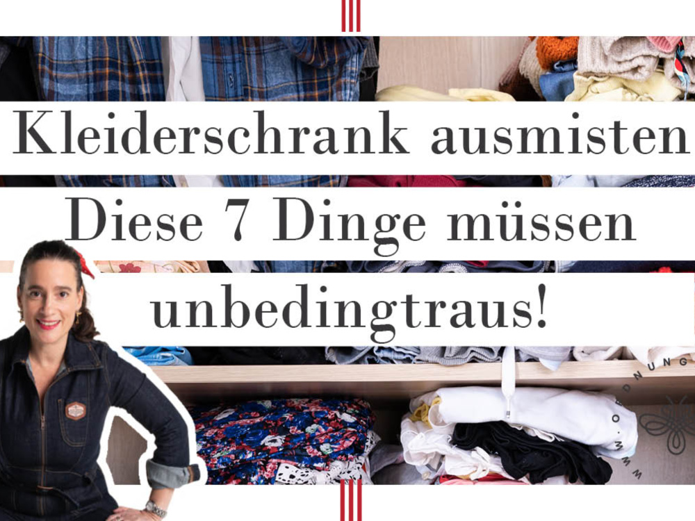 Kleiderschrank ausmisten: 7 Dinge, die du nicht mehr drin haben solltest, wenn du minimalistischer werden willst