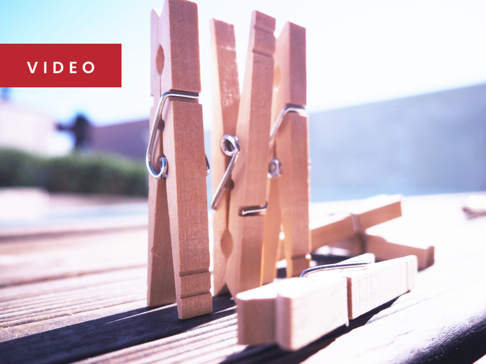 Wäscheklammern im Urlaub nicht vergessen