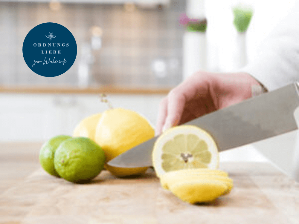 Ordnungsliebe zum Wochenende – Zitrone in die Spülmaschine gegen fiesen Geruch!