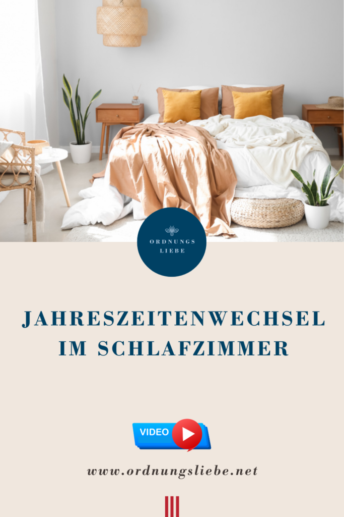 Jahreszeitenwechsel im Schlafzimmer