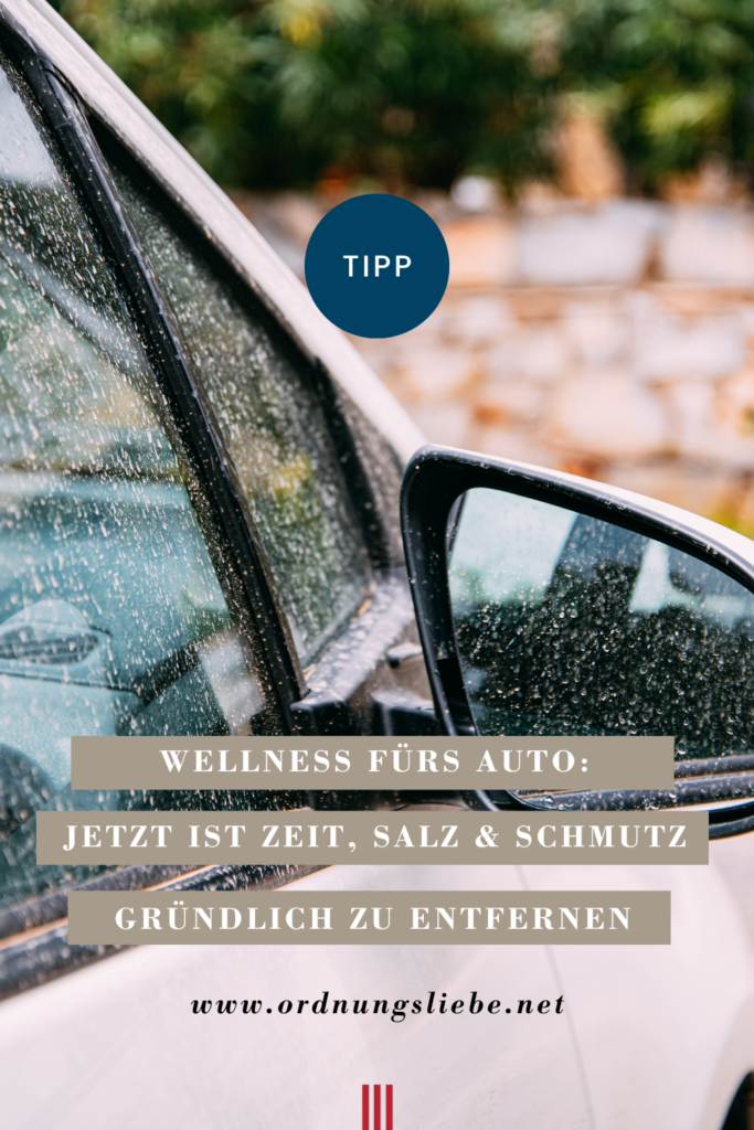 Auto im Frühling: Jetzt vom Salz und Schmutz befreien