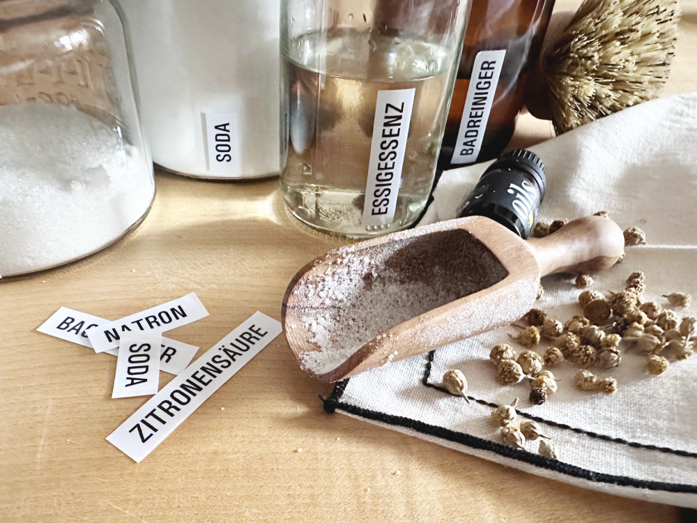 Brother P-Touch Cube Beschriftung beim Reiniger Selbermachen