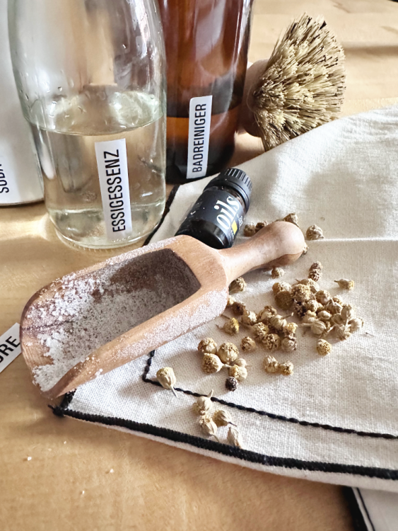 Brother P-Touch Cube Beschriftung beim Reiniger Selbermachen