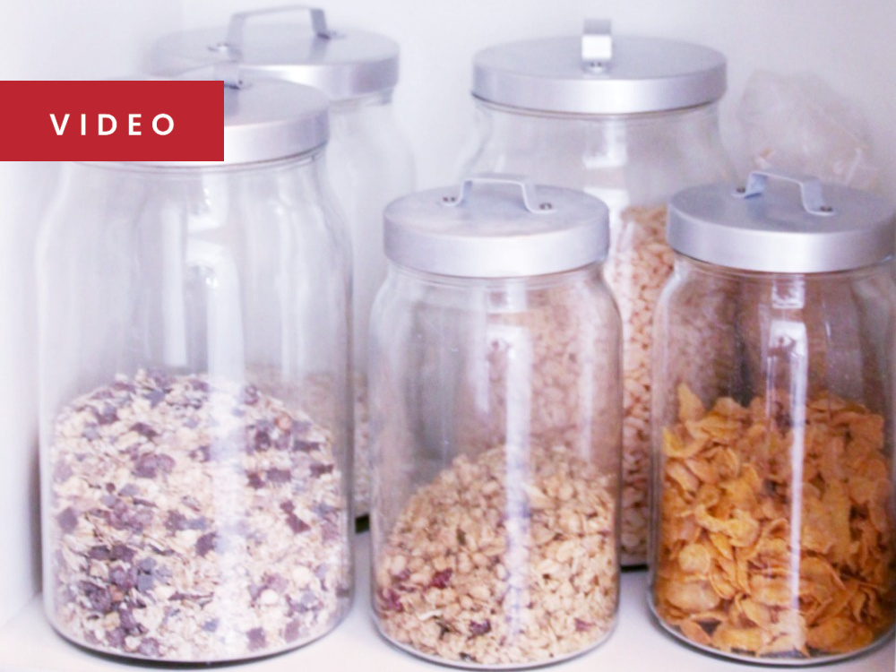 Fasten mit dem Kuechenschrank