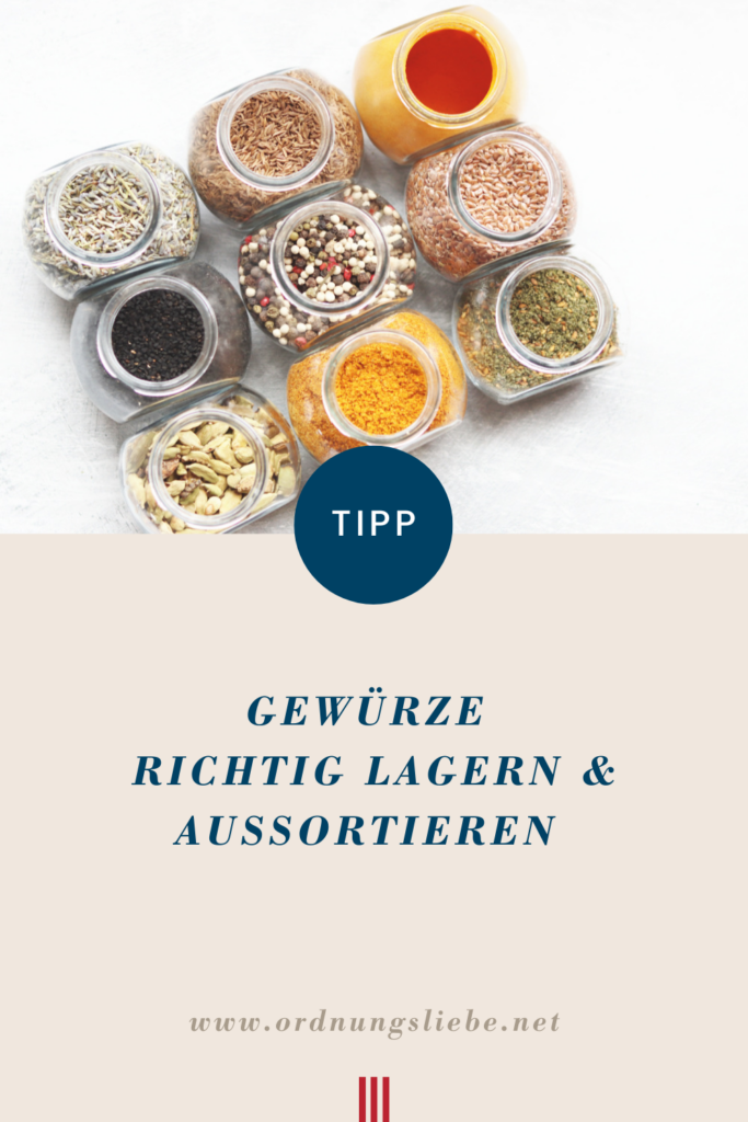 Gewürze richtig lagern