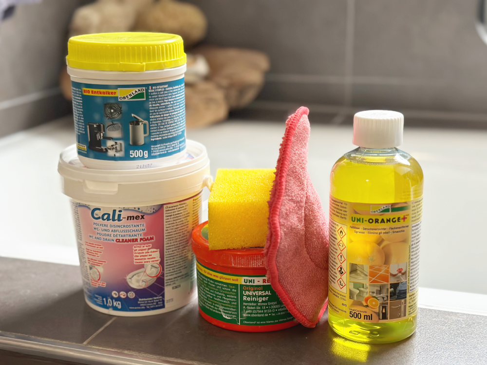 schnell Bad putzen mit Obenland