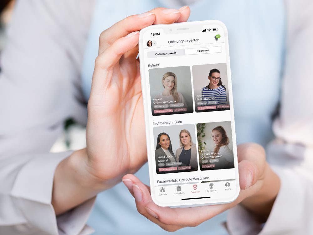 Deinen Haushalt mit einer App organisieren? Dann ist die BeTidy App die Lösung!