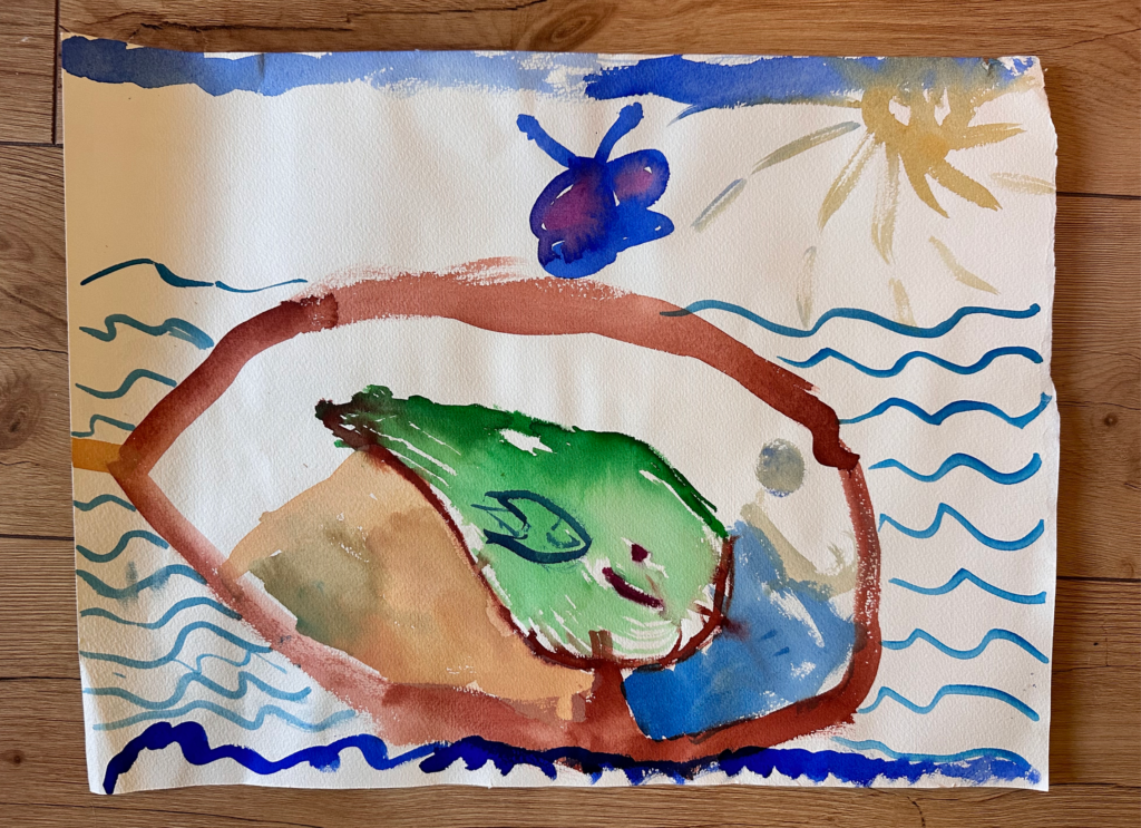 Kinderkunst aufbewahren