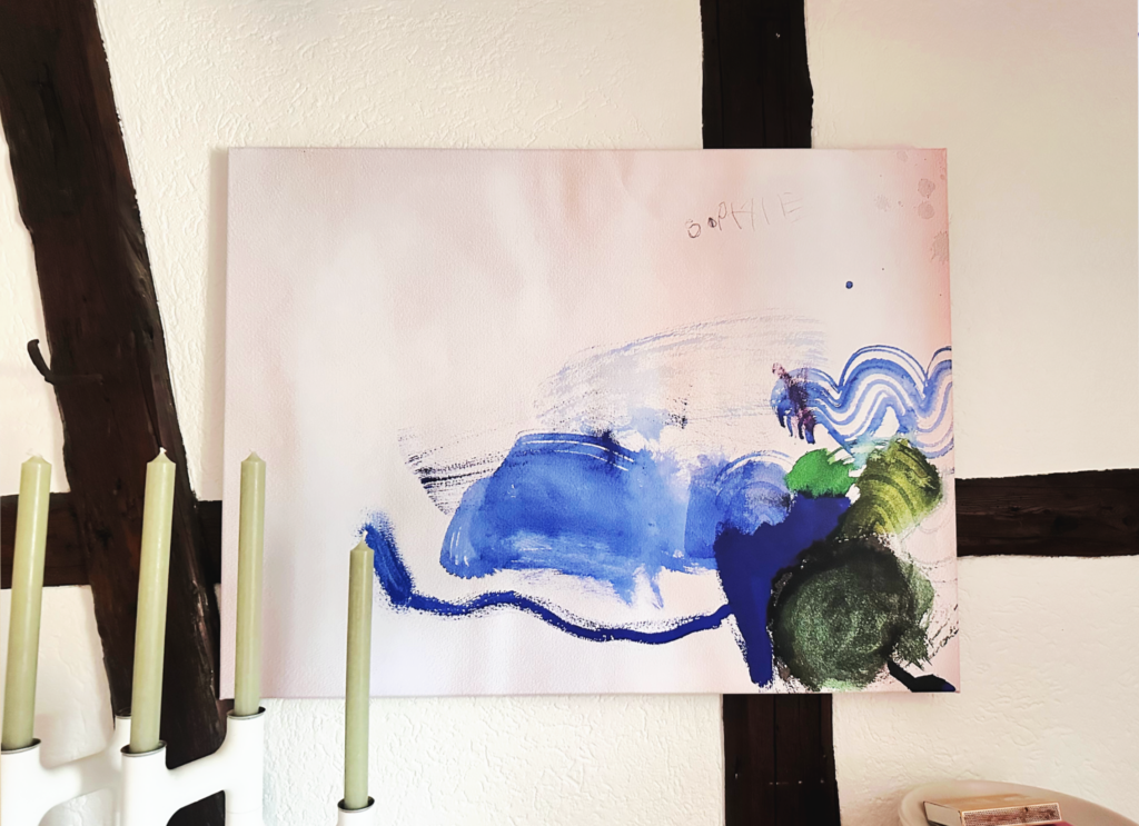 Kinderkunst aufbewahren