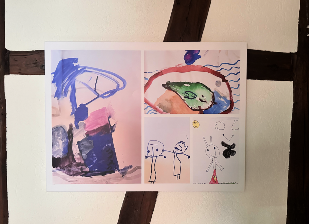 Kinderkunst aufbewahren