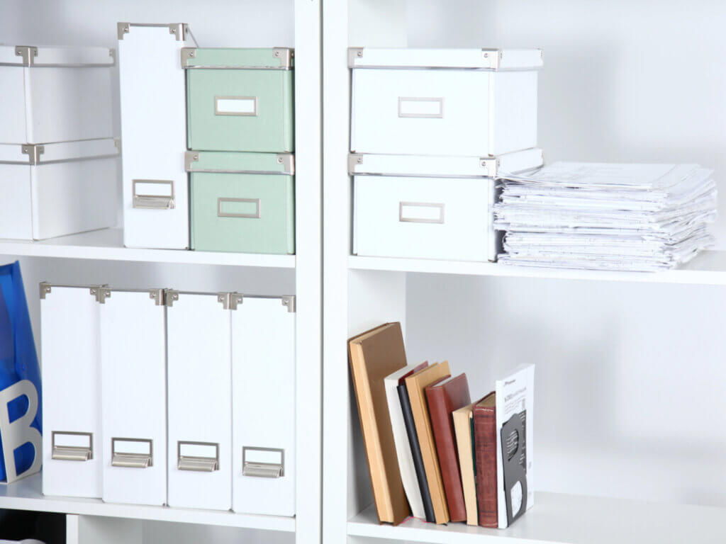 die richtige Aufbewahrungsbox