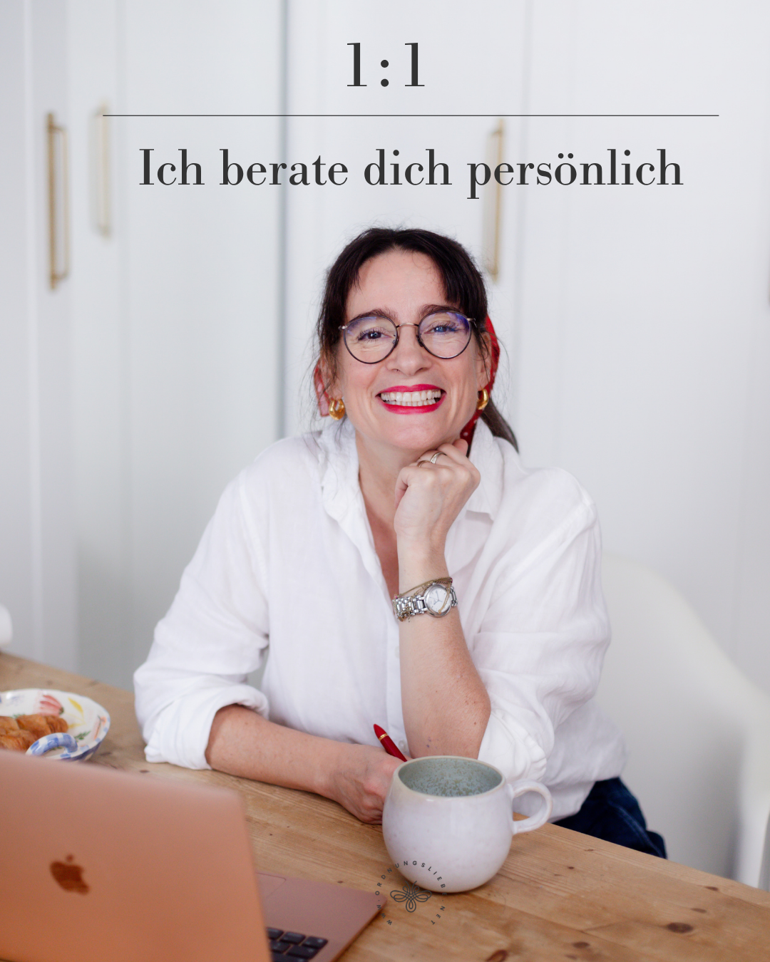 Cover-Bild für die persönliche 1:1 Beratung mit Ordnungsexpertin Sabine Haag.